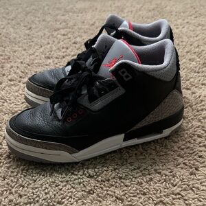 Kids Black and Gray Sneakers